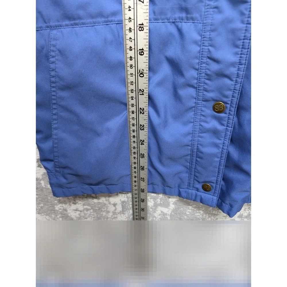VTG Eddie Bauer Gore Tex Mens Blue Hooded Jacket Waterproof Breathable Chest 42
